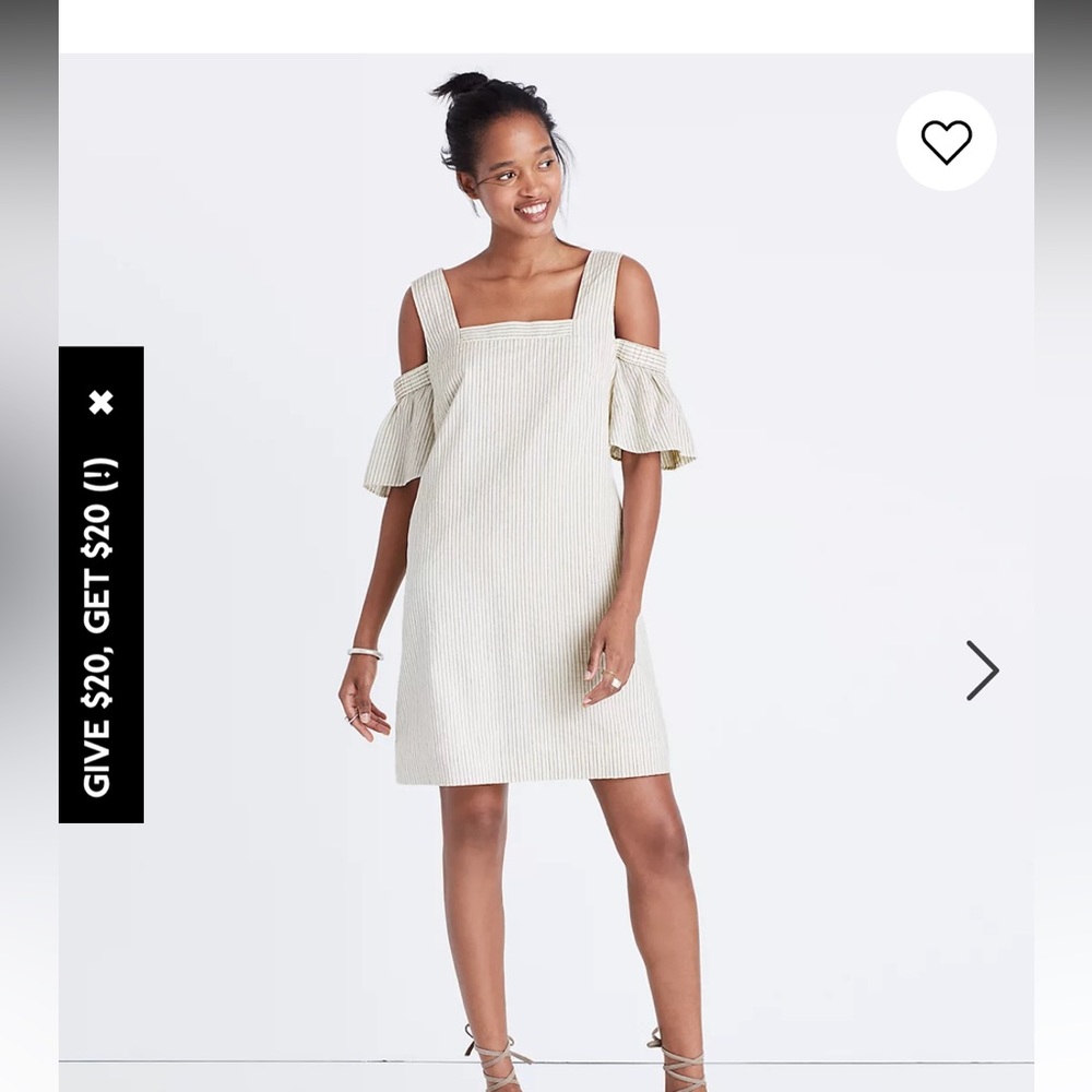 Madewell Off-the-Shoulder Mini Dress